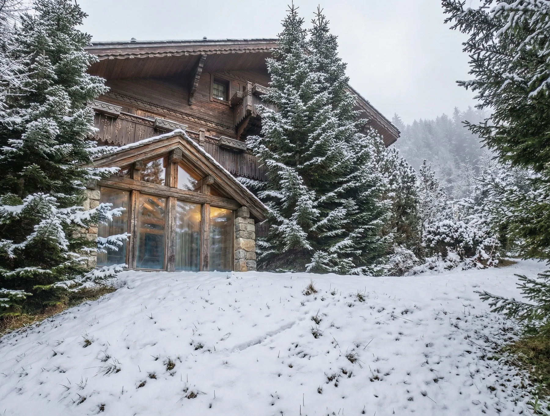 Extension chalet & spa — Méribel Les Allues, France