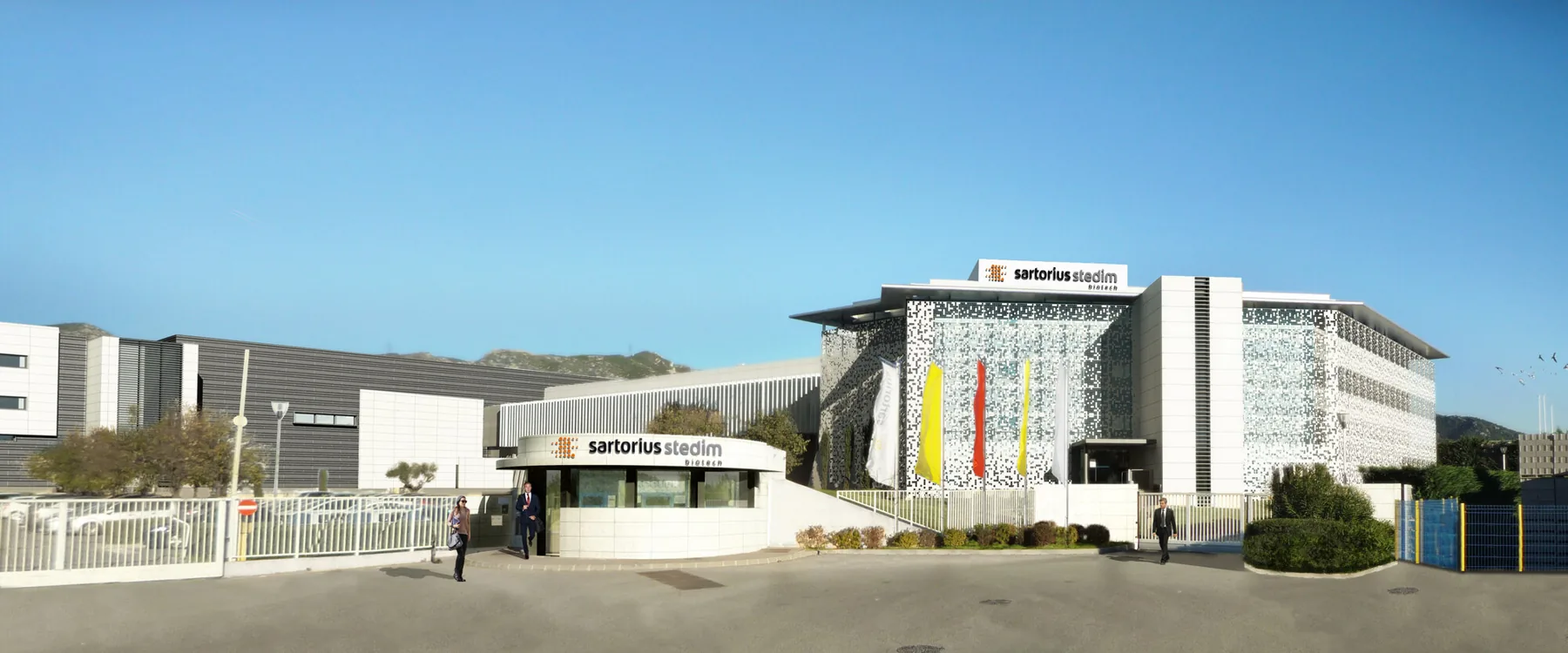 Réhabilitation site Sartorius Stedim Biotech — Aubagne, France